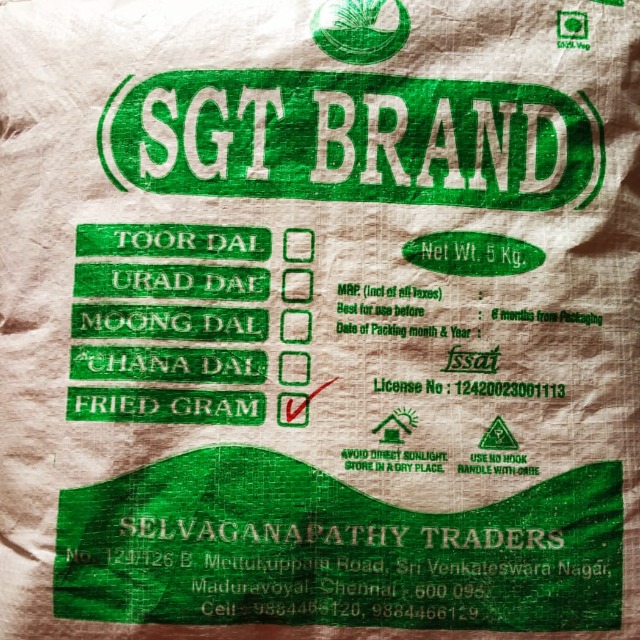 SGT Toor Dal Unpolished 5kg